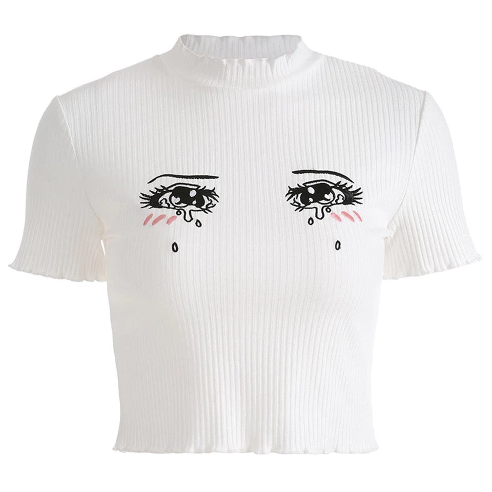 No Tears To Cry Crop Top