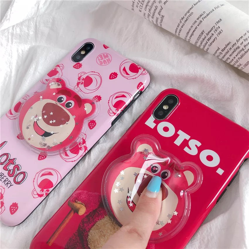 DDLGVERSE Lotso iPhone Case Sqish Centre