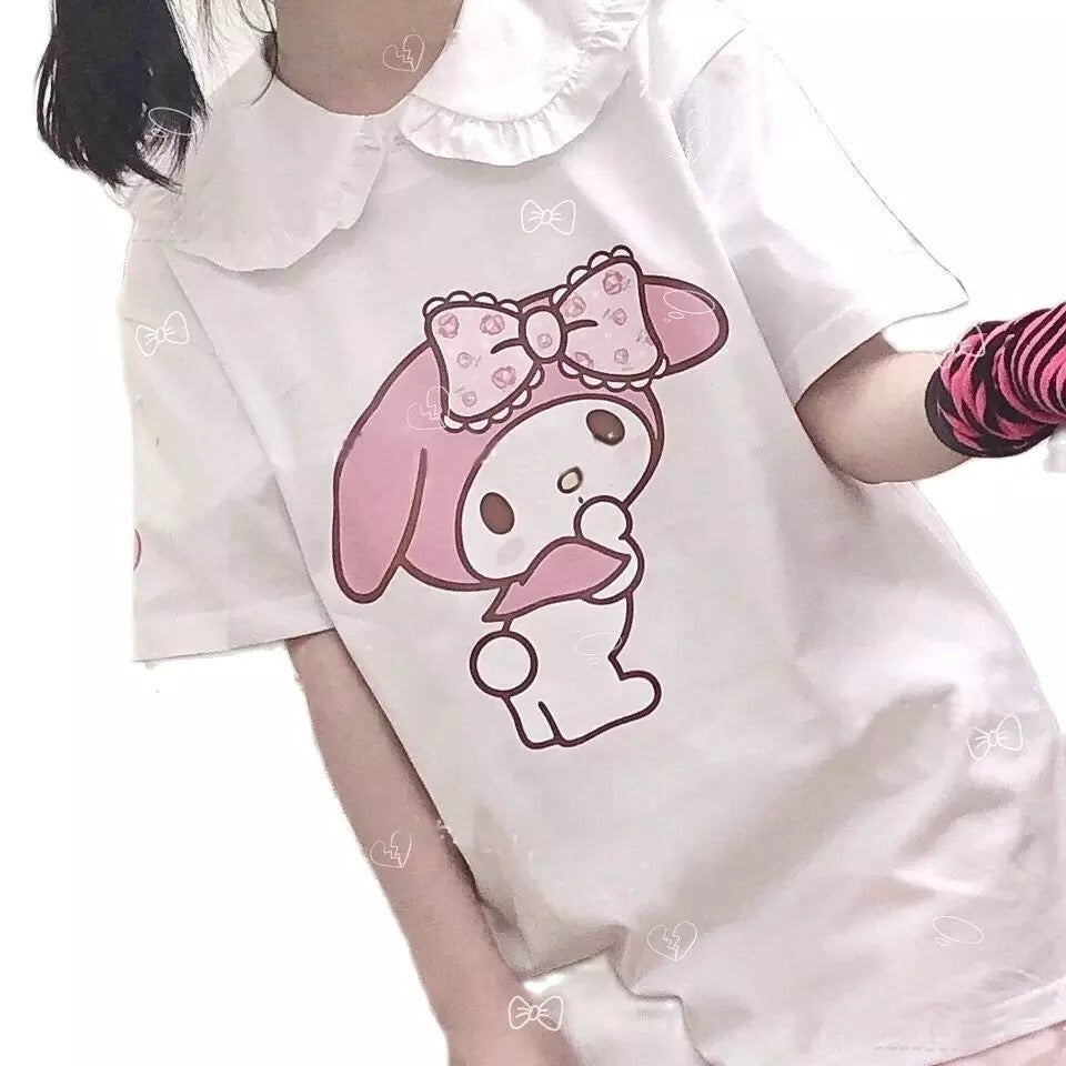 Cute Pink Bunny T-Shirt
