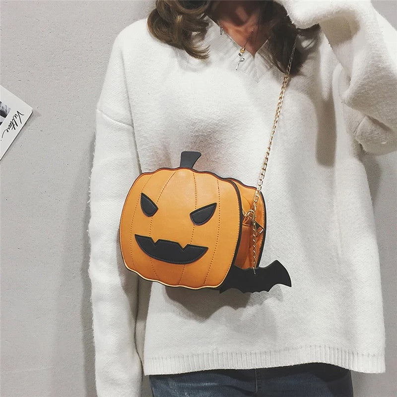 Pumpkin Shoulder Bag