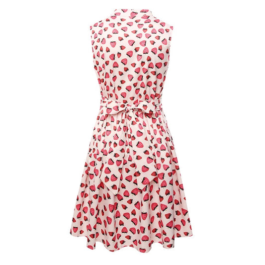 Strawberry 50’s Style Dress