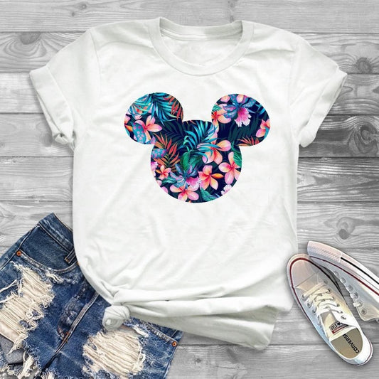 DDLGVERSE Mouse Head Printed Tee
