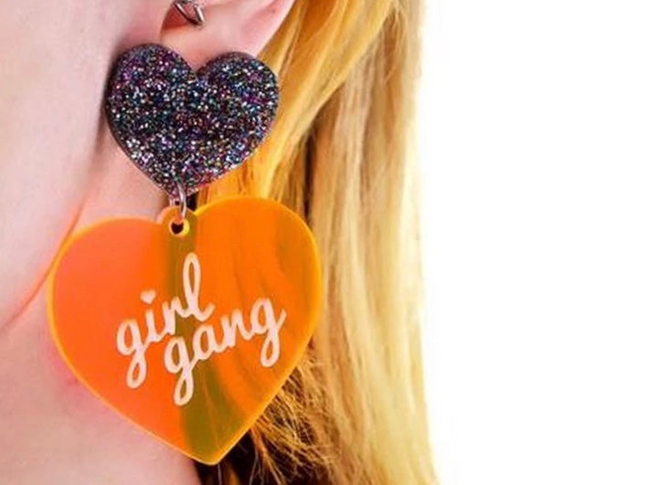 Neon Girl Gang Earrings