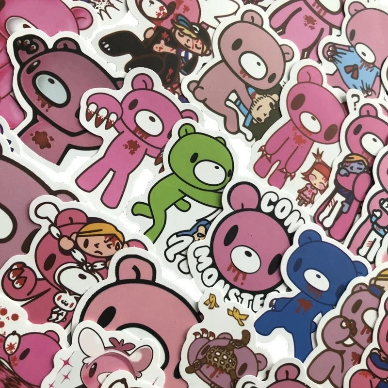 Gory Bear Stickers