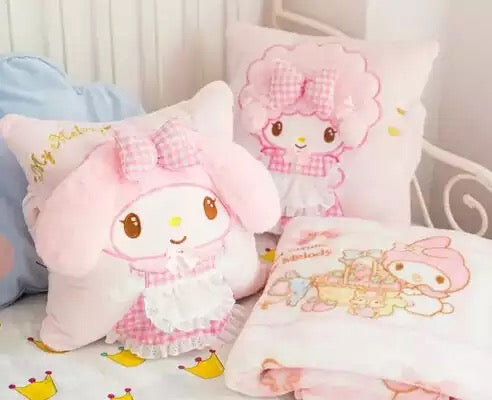 DDLGVERSE My Melody Cushion and Blanket Set