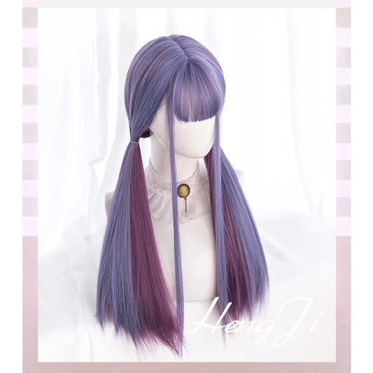 Mixed Purple Lolita Wig