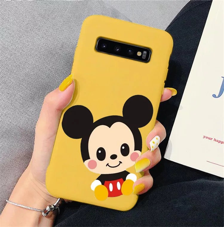 DDLGVERSE Mickey Mouse Samsung Case Yellow