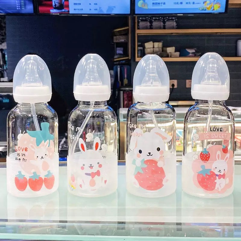 Rabbit Adult Glass Bottles