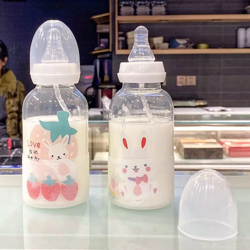 Rabbit Adult Glass Bottles
