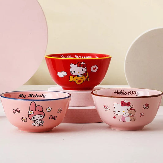 Cartoon Character Rice Bowls