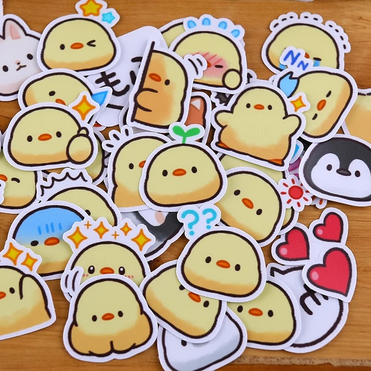 Chick & Friends Sticker Pack