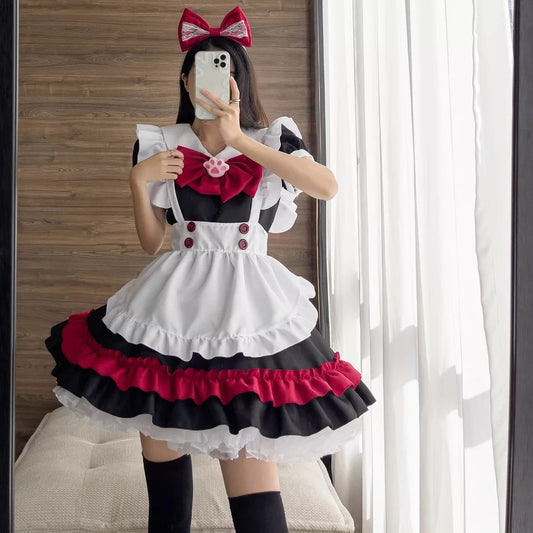 Crimson Dark Maid Outfit
