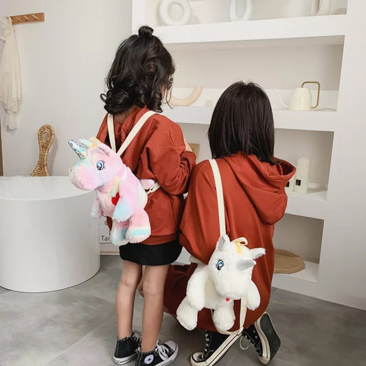 Plush Unicorn Backpack