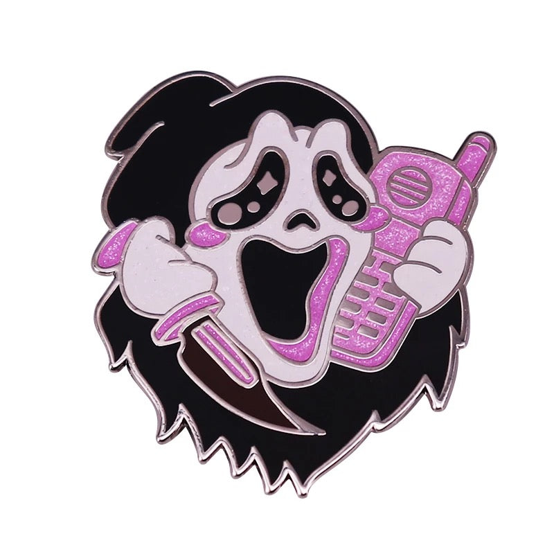 Ghost Killer Scream Pin