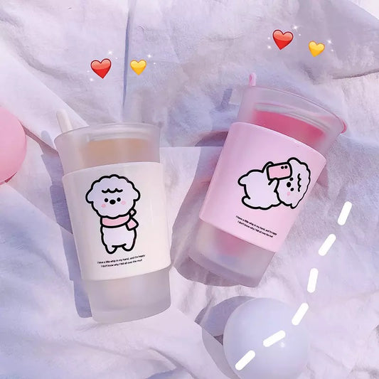 Pastel Sheep Reusable Coffee Cups