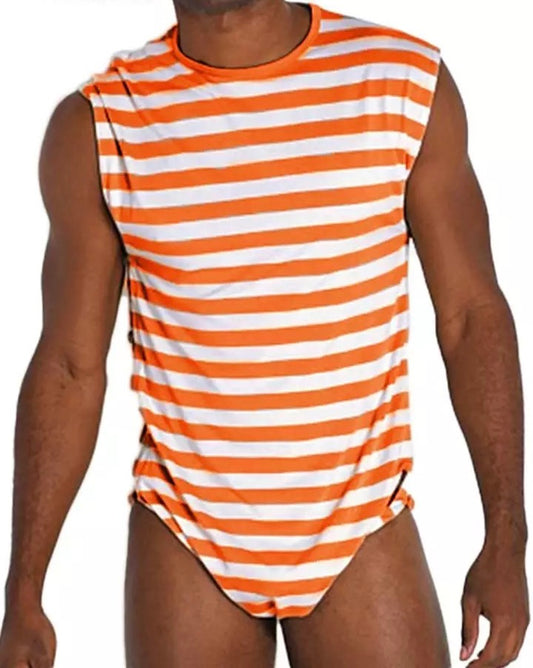 Vest Striped Adult Onesie (3 Colours Available)