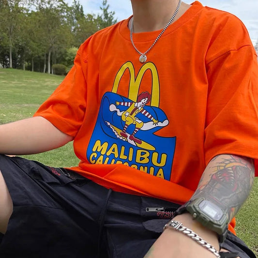 Malibu California Retro McDonalds Shirt