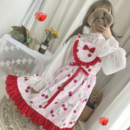 Cherry Slip Dress