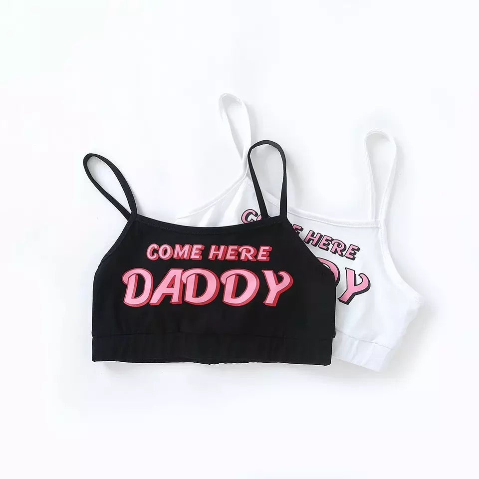 Spewahor Sexy Women Come Here Daddy Please Suspender Lingerie Set