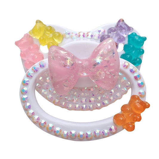 Pretty Bow Adult Pacifier
