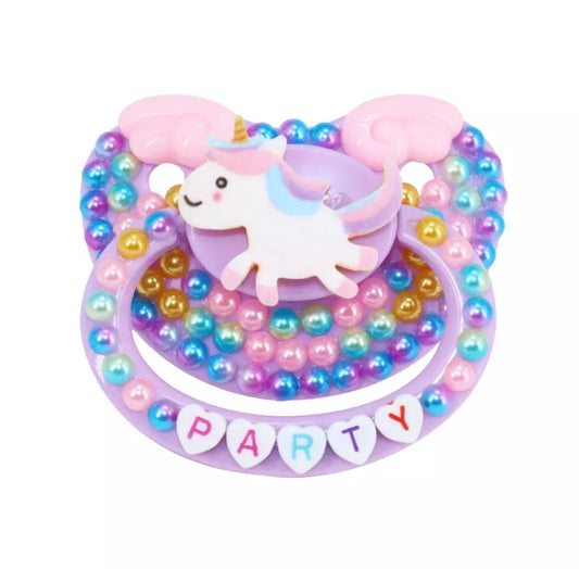 Unicorn Party Adult Pacifier