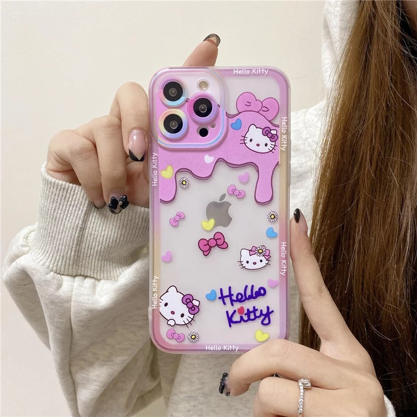 Cartoon Kitty iPhone Case