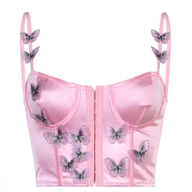 Butterfly Corset Top