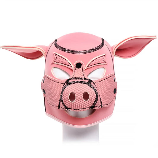 Vegan Leather Piggy Piggy Mask