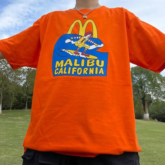 Malibu California Retro McDonalds Shirt
