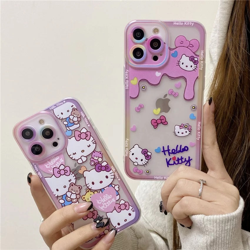 Cartoon Kitty iPhone Case