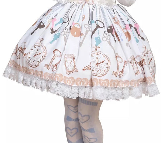 Time Piece Lolita Skirt