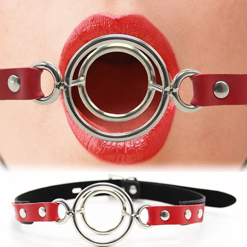 Double Ring Open Mouth Gag