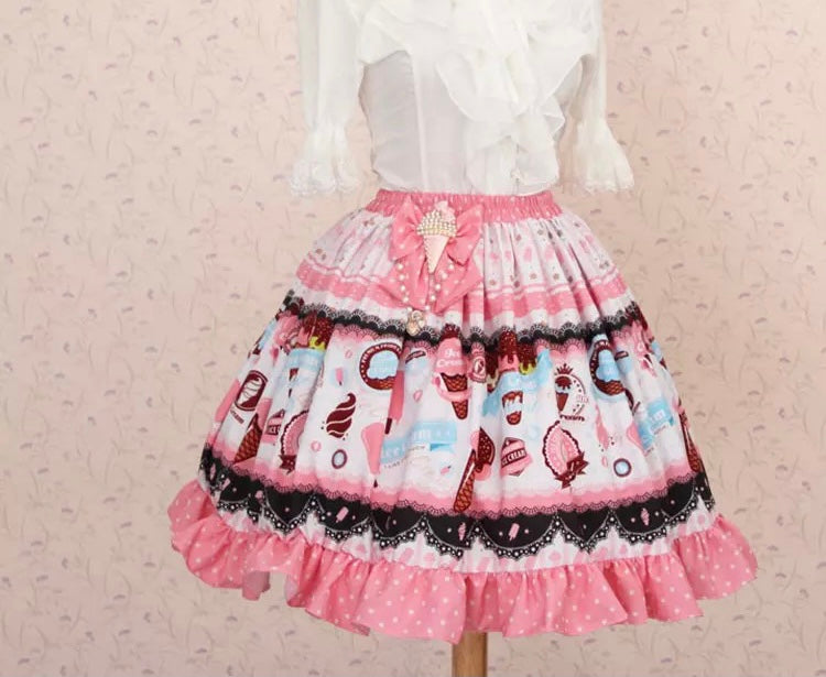 Sweet Treats Lolita Ice Cream Skirt