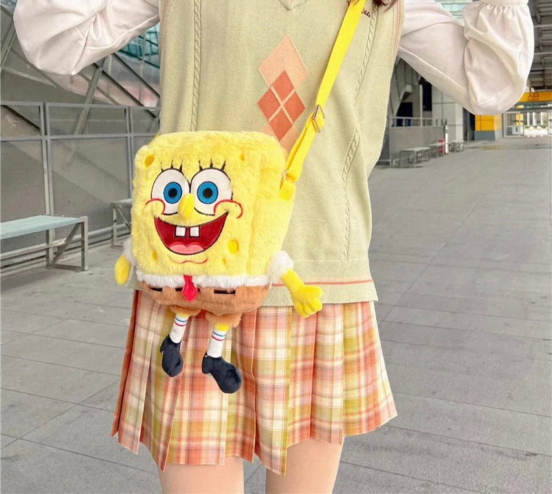 Sponge Star Plush Bags
