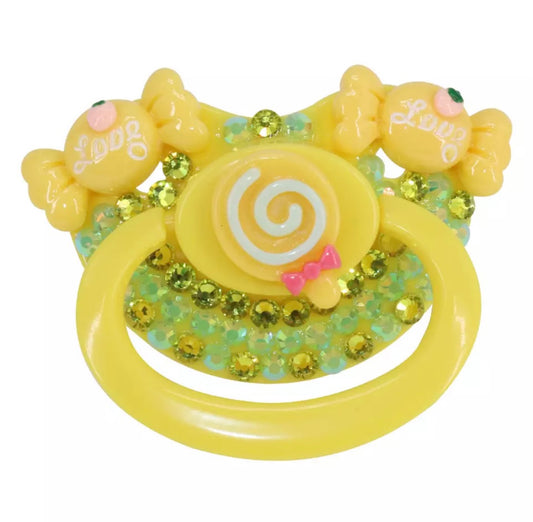 Yellow Candy Adult Pacifier