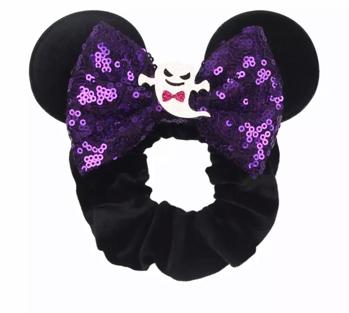 Mouse Head Halloween Scrunchie