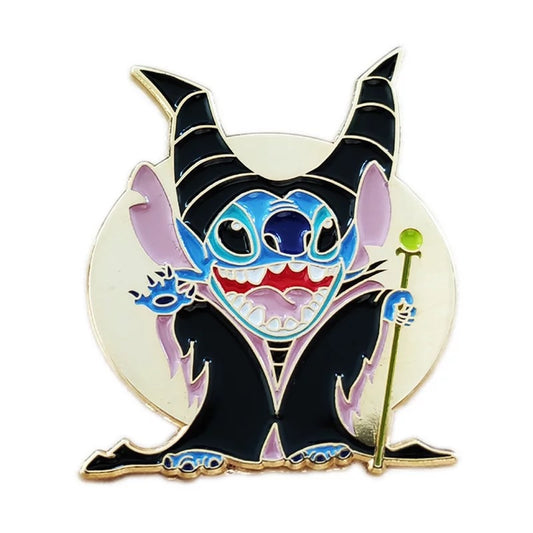 Stitch Maleficent Pin