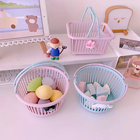Cartoon Character Basket Desk Accessories
